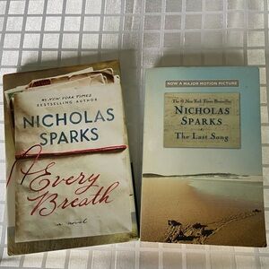 Nicholas Sparks, BOOKS 2,Every Breath, The Last Song